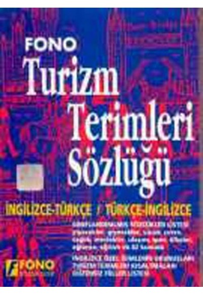 Turizm Terimleri Sözlüğü İngilizce