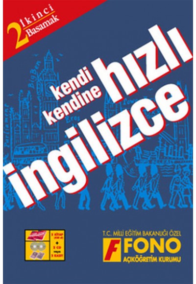 Kendi Kendine Hızlı İngilizce 2. Basamak (3 Kitap+3 CD)