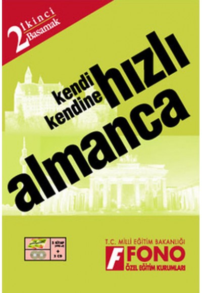 Kendi Kendine Hızlı Almanca 2. Basamak (2 Kitap+ 5 CD)