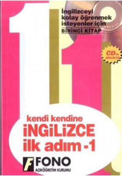 Kendi Kendine İngilizce İlk Adım 1. Kitap CDli