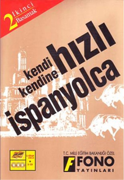 Kendi Kendine Hızlı İspanyolca 2. Basamak (3 Kitap+3 CD)