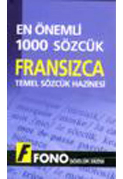 Fransızcada En Önemli 1000 Sözcük