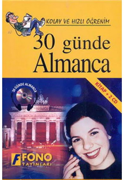 30 Günde Almanca Kitap + 2 Cd