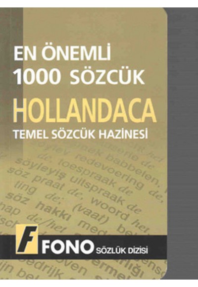 Hollandacada En Önemli 1000 Sözcük