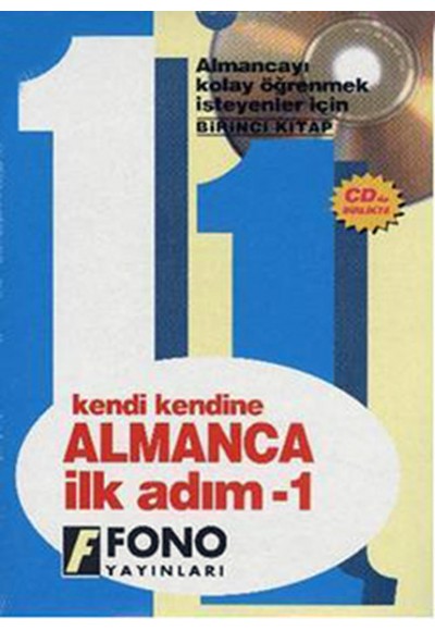 Kendi Kendine Almanca İlk Adım 1. Kitap CDli