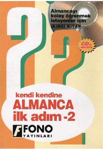 Kendi Kendine Almanca İlk Adım 2. Kitap CDli