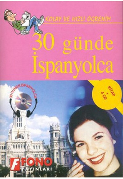 30 Günde İspanyolca Kitap 4 Cd