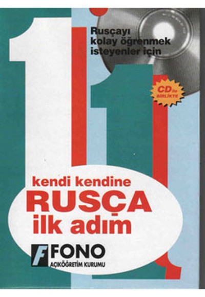 Kendi Kendine Rusça İlk Adım 1. Kitap CDli