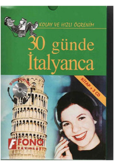 30 Günde İtalyanca Kitap 3 CD
