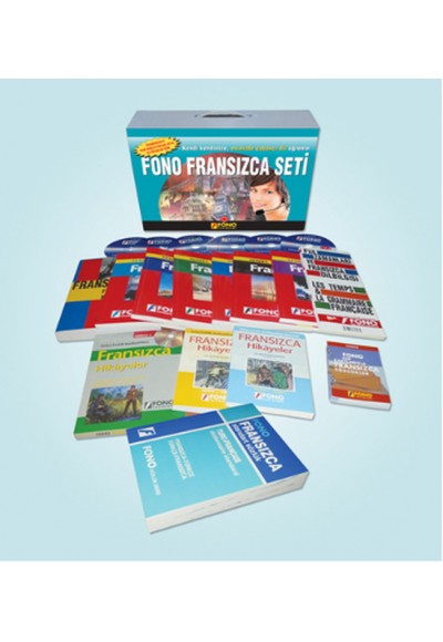 Fransızca Seti (13 Kitap 7 Cd)