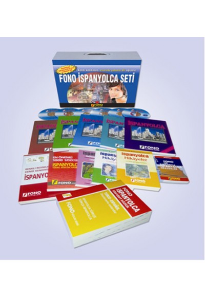 İspanyolca Seti (13 Kitap 6 Cd)