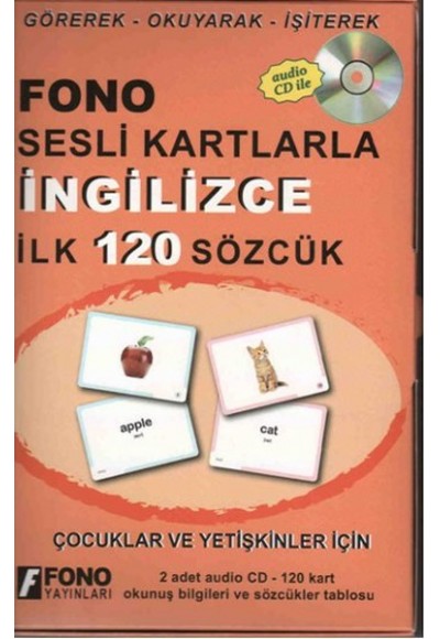 Sesli Kartlarla İngilizce İlk 120 Sözcük Cdli