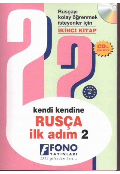 Kendi Kendine Rusça İlk Adım 2. Kitap CDli