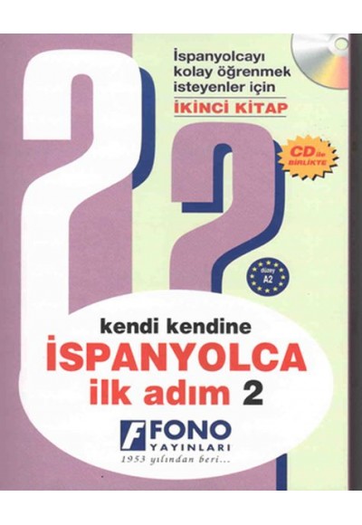 Kendi Kendine İspanyolca İlk Adım 2. Kitap CDli