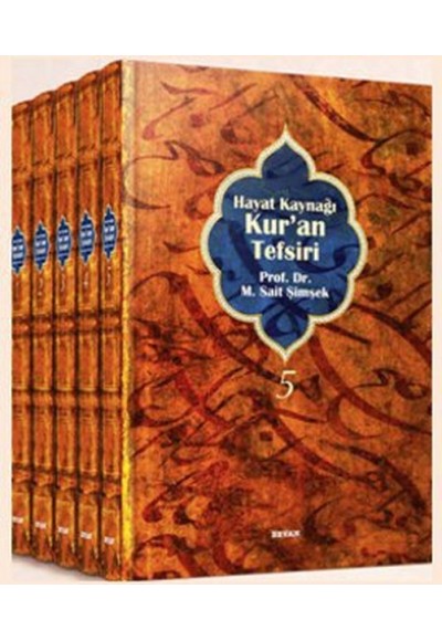 Hayat Kaynağı Kur'an Tefsiri (5 Cilt Takım-Ciltli)