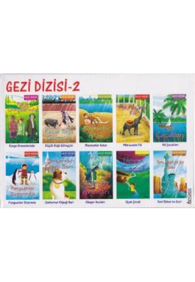 Gezi Dizisi 2 (10 Kitap Takım) Test İlaveli