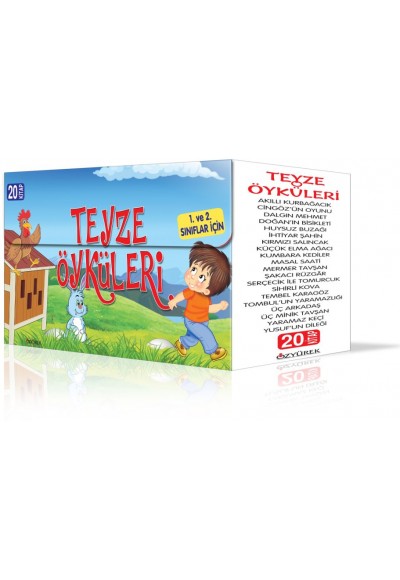 2. ve 3. Sınıflar İçin - Teyze Öyküleri Seti (20 Kitap)