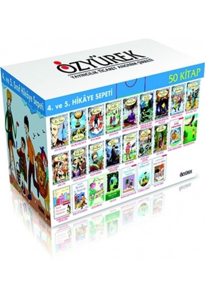 4. ve 5. Sınıf Eğitim Seti (50 Kitap Kutulu)