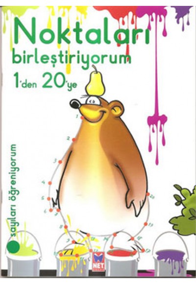Noktaları Birleştiriyorum 1'den 20'ye Kadar (5-6 yaş)