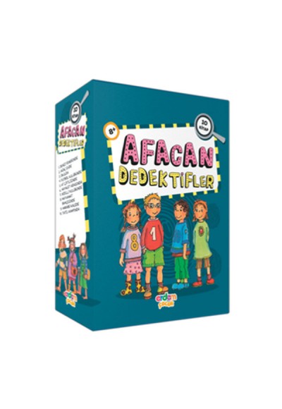 Afacan Dedektifler Dizisi (10 Kitap Kutulu)