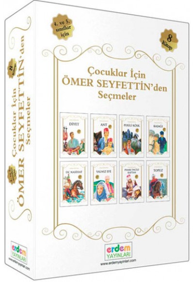 Çocuklar İçin Ömer Seyfettinden Seçmeler (8 Kitap Takım)