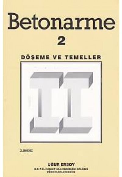 Betonarme 2 - Döşeme ve Temeller