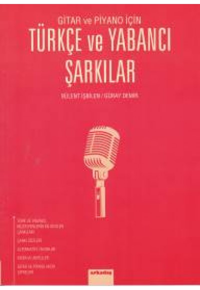 Gitar ve Piyano İçin Türkçe ve Yabancı Şarkılar