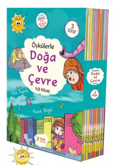 Öykülerle Doğa ve Çevre  3. Sınıflar İçin 10 Kitap Set