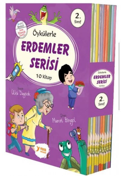 Öykülerle Erdemler Serisi 2. Sınıf 10 Kitap