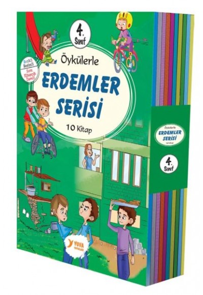 Öykülerle Erdemler Serisi 4.Sınıflar 10 Kitap