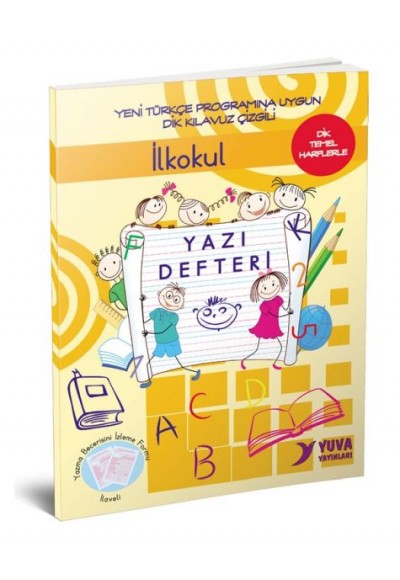 İlkokul 1. Sınıf Yazı Defteri