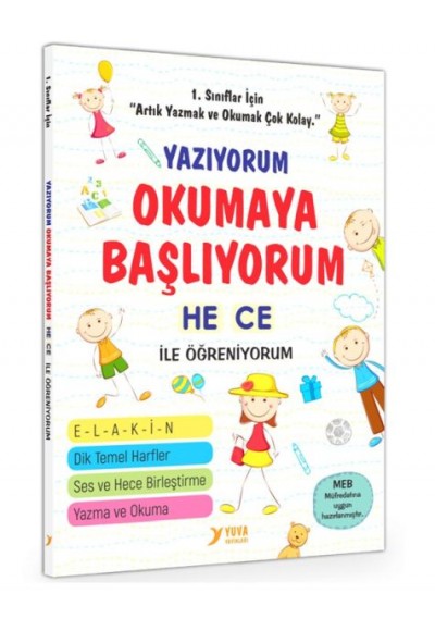 Yazıyorum - Okuyorum He Ce Kitabım