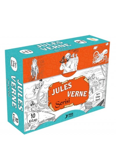 Jules Verne Serisi 4. Sınıf  (10 Kitaplık Set)