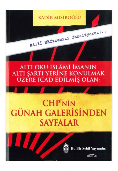 CHP 'nin Günah Galerisinden Sayfalar