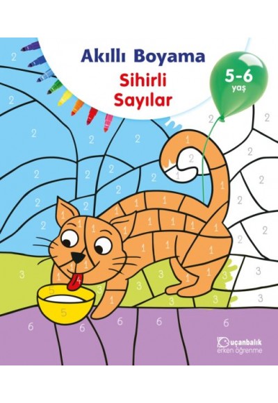 Akıllı Boyama Sihirli Sayılar 5-6 Yaş