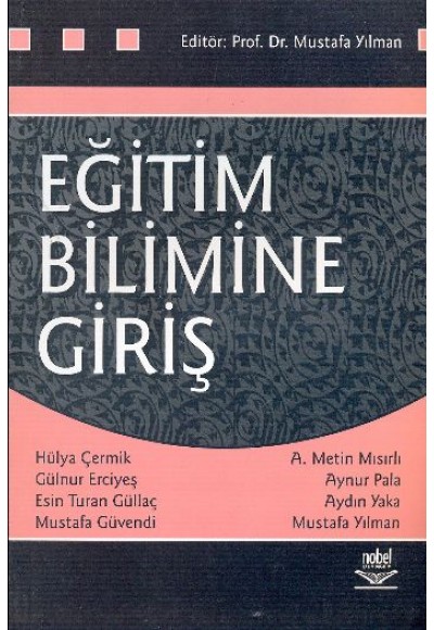 Eğitim Bilimine Giriş