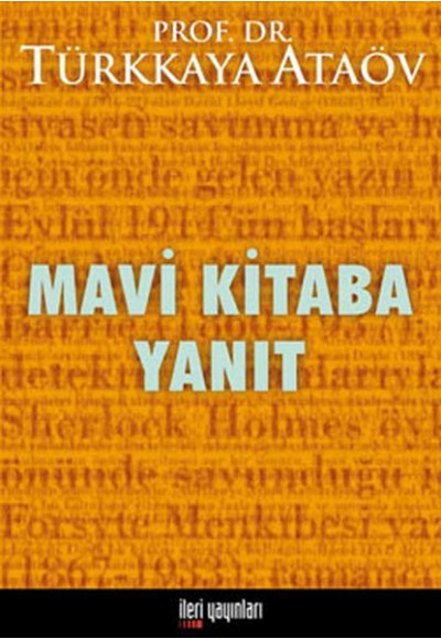 Mavi Kitaba Yanıt
