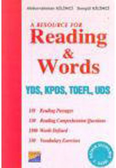 Reading  Words YDS KPDS TOEFL UDS