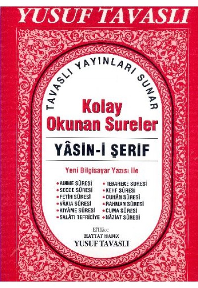 Kolay Okunan Sureler - Yasin-i Şerif (Cami Boy) (CB01)
