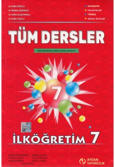 Aydan Tüm Dersler 7 (Yeni)