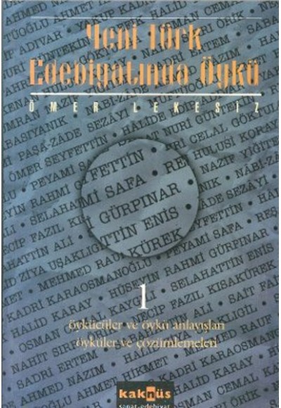 Yeni Türk Edebiyatında Öykü  1