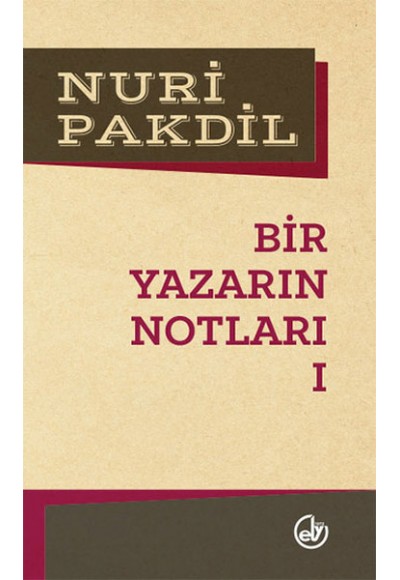 Bir Yazarın Notları 1