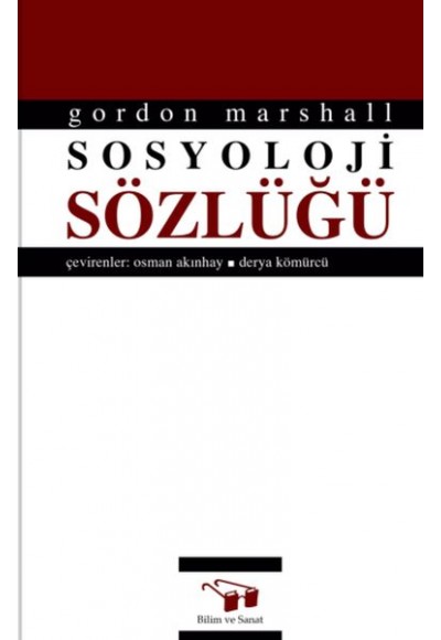 Sosyoloji Sözlüğü