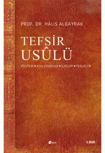 Tefsir Usulü