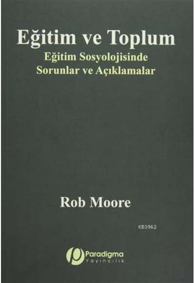 Eğitim Ve Toplum