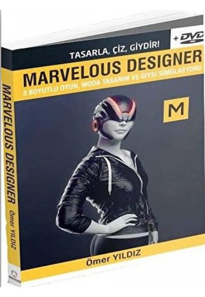 Marvelous Designer - 3 Boyutlu Oyun Moda Tasarım ve Giysi Simülasyonu - Dvd Ekiyle