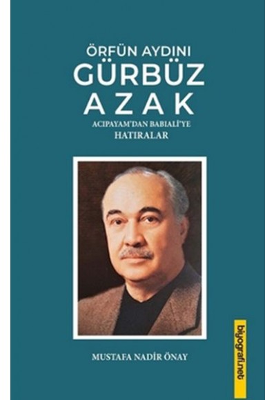 Örfün Aydını Gürbüz Azak