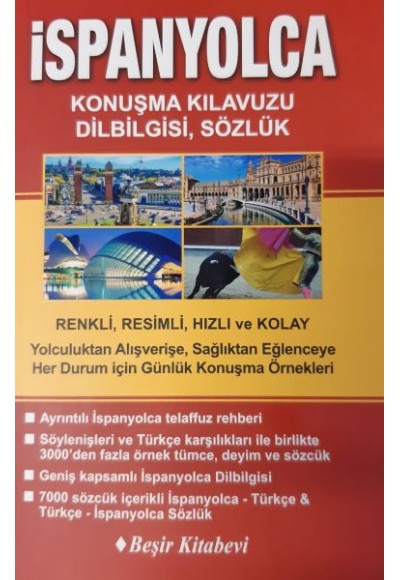 İspanyolca Konuşma Kılavuzu Dil Bilgisi Sözlük