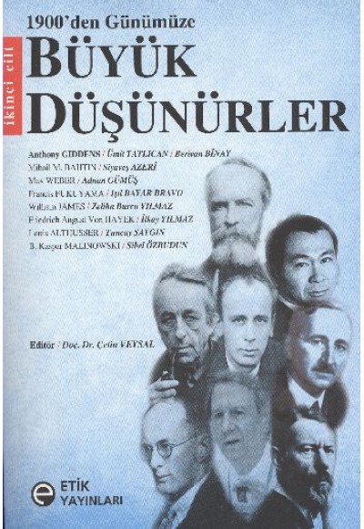 1900'den Günümüze Büyük Düşünürler (İkinci Cilt)