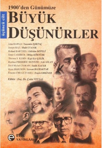 1900'den Günümüze Büyük Düşünürler (Üçüncü Cilt)